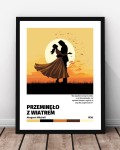Plakat "Przeminęło z wiatrem"