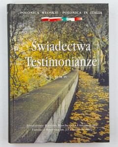 Świadectwa Testimonianze t.IV