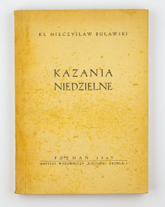 Kazania niedzielne, ks. Buławski M.