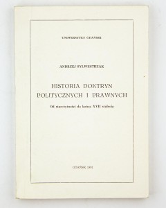 Historia doktryn politycznych i prawnych, Sylwestrzak A.