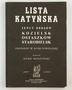 Lista katyńska, Moszyński A.