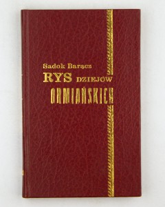 Rys dziejów ormiańskich, ks. Barącz S. 