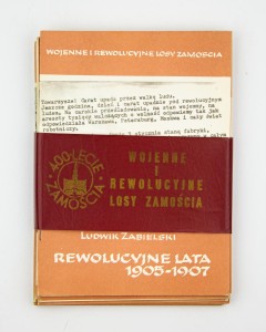 Wojenne i rewolucyjne losy Zamościa