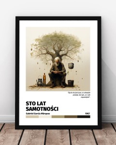 Plakat "Sto lat samotności"