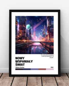 Plakat "Nowy wspaniały świat"