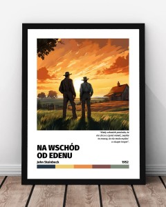 Plakat "Na wschód od Edenu"