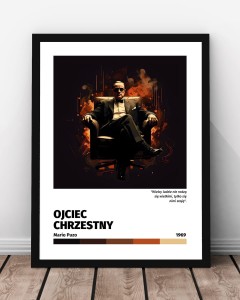 Plakat "Ojciec Chrzestny"
