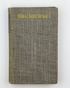 Wiersze i poematy, Broniewski W.