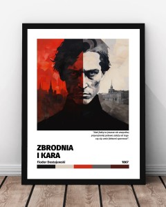 Plakat "Zbrodnia i kara"