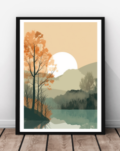 Plakat "Jesienny spokój"