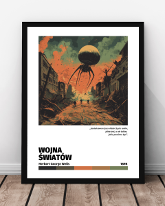 Plakat "Wojna światów"