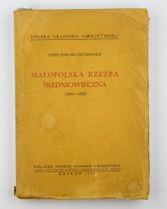 Małopolska rzeźba średniowieczna, Dutkiewicz J.E.