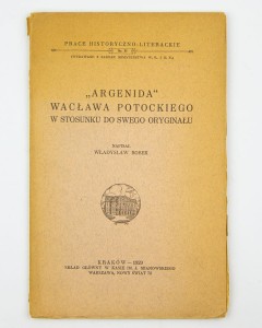 "Argenida" Wacława Potockiego, Bobek W.