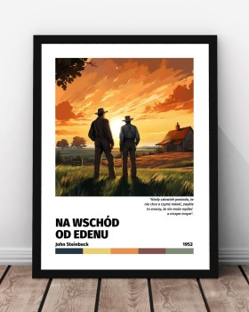 Plakat Na wschód od Edenu