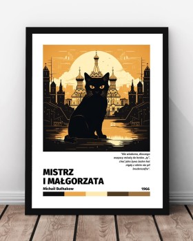 Plakat Mistrz i Małgorzata