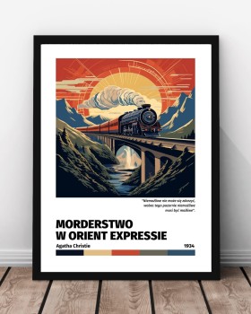 Plakat Morderstwo w Orient Expressie