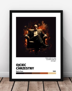 Plakat Ojciec Chrzestny