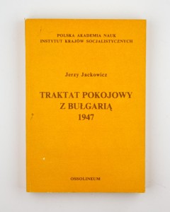 Traktat pokojowy z Bułgarią 1947, Jackowicz J.