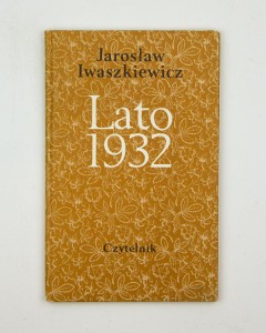 Lato 1932, Iwaszkiewicz J.