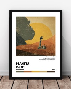 Plakat "Planeta Małp" 